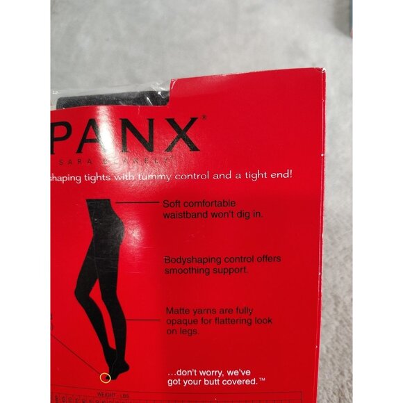 2 New Bodyshaping Tights SPANX Heathered Charcoal Tight-End Tights Opaque Size C - Picture 9 of 10